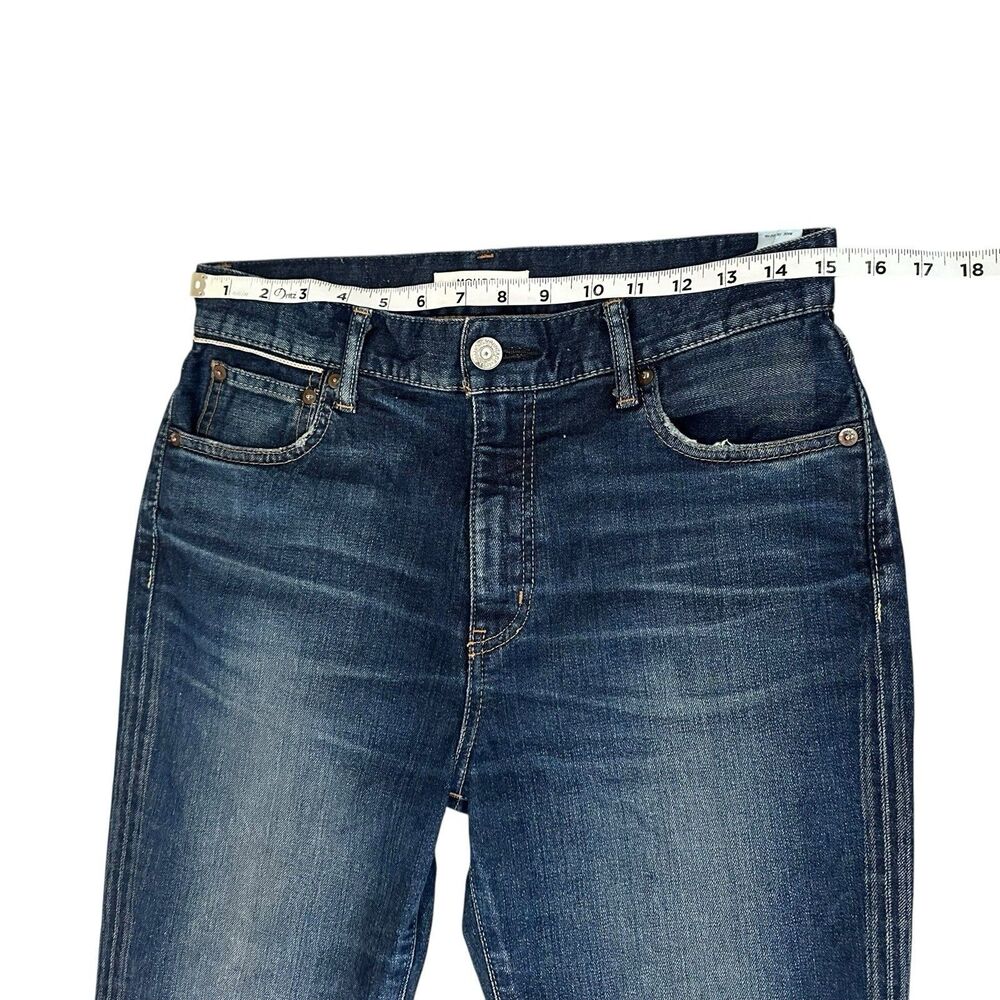 VTG Moussy Glendora Flare Jeans Japanese Selvedge Women’s 30 X 28.5 High Rise - Picture 8 of 16